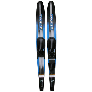 Essential Adult Double Skis Fibreglass 67"