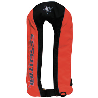 Essential Deluxe Automatic Inflatable Jacket Red Approved to AS 4758-1, Level 150