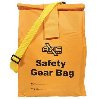 Buoyant Safety Gear Grab Bag With Strap