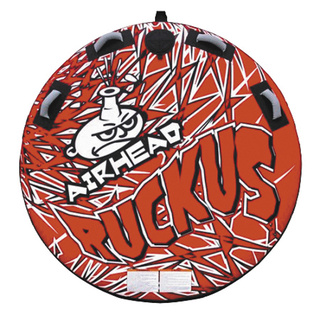 Airhead Ruckus Round One-Two Person Flat Deck Ski Tube 58"