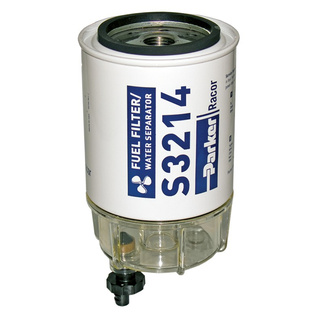 Parker Hannifin Racor B32014 Fuel/Water Separator Filter With Clear Bowl To Suit Johnson/Evinrude