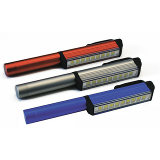 LED 9SMD LED Pocket Penlight With Aluminium Body