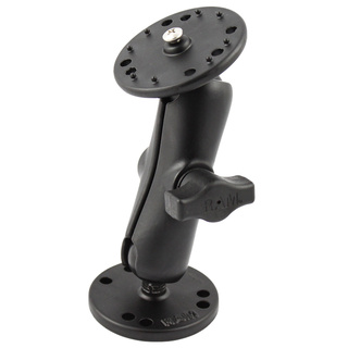 RAM Mount 1" (25mm) Ball Mount with 57mm Round Bases