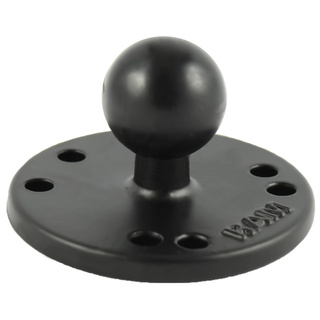 RAM 1" (25mm) Diameter Rubber Ball With 2.5" Round Base