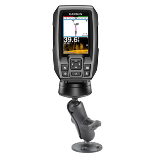 RAM Composite Flat Surface Marine Electronic 
"LIGHT USE" Mount With 1" (25mm) Ball For The Garmin Echo Series
