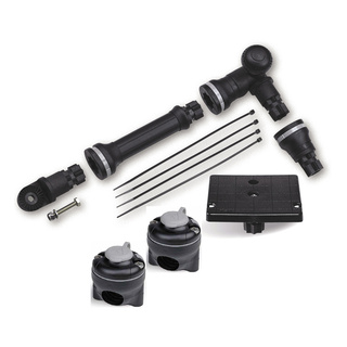 Railblaza Kayak And Canoe Sounder And Transducer Mount Kit With RailMount Kit Rail 19-25mm Tube