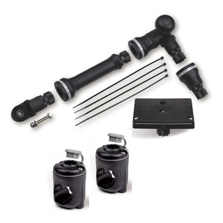 Railblaza Kayak And Canoe Sounder And Transducer Mount Kit With RailMount Kit Rail 30-41mm Tube