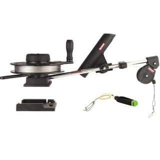 Removeable Downrigger Manual With Auto Brake System And Rod Holder