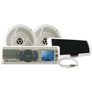 AM/FM Digital Stereo Media Player With 100 Watt Speakers, Antenna. Now With Bluetooth!