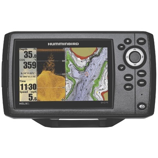 Humminbird Helix 5CX DI GPS Combo With Down Imaging, Switchfire, DualBeam PLUS With Navionics Gold Chart