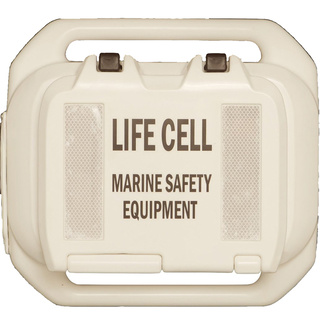 Life Cell Trailerboat Flotation Aid And Safety Equipment Storage Box For Trailer Boats White