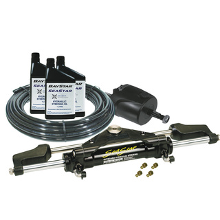 SeaStar Complete Hydraulic Steering Kit Front Mount Suits Motors To 300hp