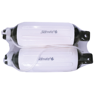 Sidewind Fenders Twin Pack With Lanyards 16" x 4.5"