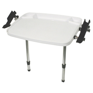 Medium Removable Bait Cutting Board With Two Tod Holders And Tackle Compartments