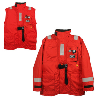 All Weather Jacket With Built-In Manual Inflatable Adult