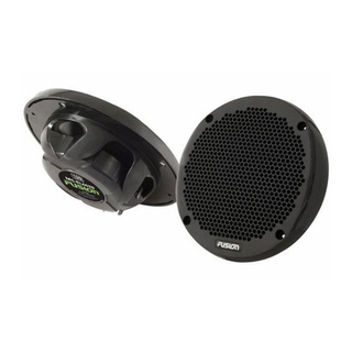 Fusion EL602 150 Watt 6" 150 WATT Low Profile Flush Mount Marine Speakers Black