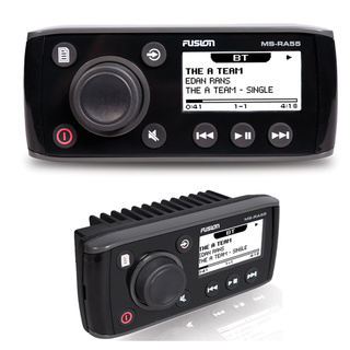 Fusion RA55 Compact Marine Stereo With Bluetooth