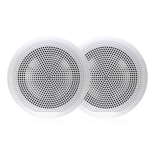 Fusion EL-651W 6.5" 80 WATT Low Profile Flush Mount Marine Speakers White