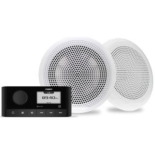 FUSION RA60 Compact Marine Stereo Kit With EL Classic Speakers