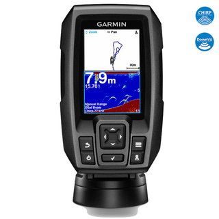 Garmin STRIKER Plus 4cv 4 3.5" CHIRP Fishfinder With DownVu And GPS