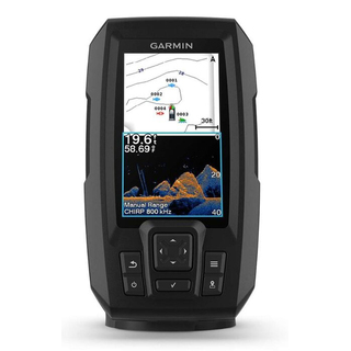 Garmin STRIKER VIVID 4cv 4 3.5" CHIRP Fishfinder With DownVu And GPS