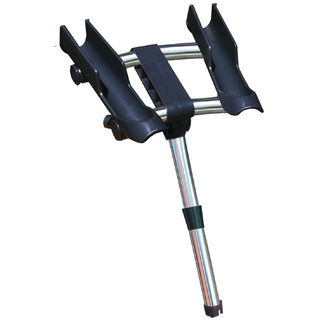 2 In 1 Heavy Duty Rod Holder Adjustable Post Mounting