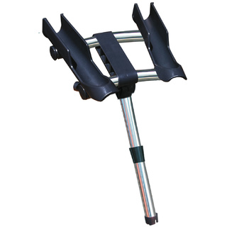 2 In 1 Heavy Duty Rod Holder Adjustable Post Mounting