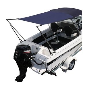 Bimini Extension And Sun Shade Kit Blue