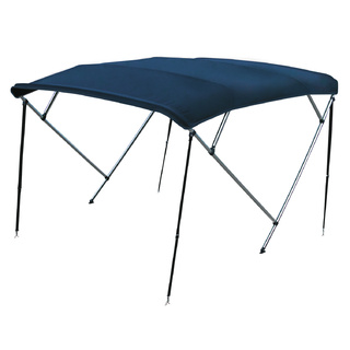 4 Bow Bimini Kit Complete With All Tubes And Fastenings Blue