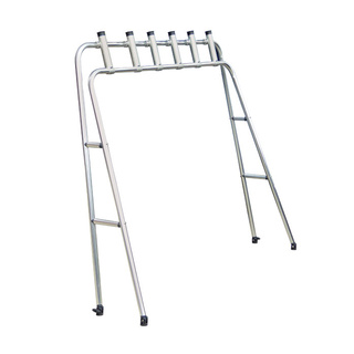 Rocket Launcher Fold Down Aluminium Complete With 6 Rod Holders