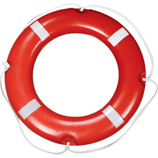 Large 28" SOLAS Foam Filled Lifebuoy With Grab Rope