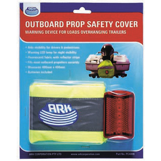 Outboard Propeller Safety Cover With Flashing LED Light