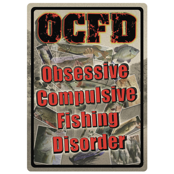 Tin Sign 'OFCD' Large
