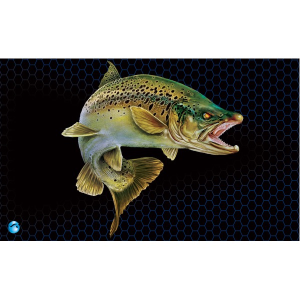 Deluxe Helm Mat Brown Trout