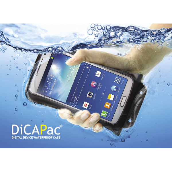 Waterproof Mobile Phone Case By DiCAPac Black