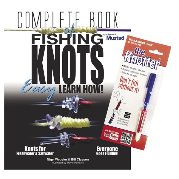Complete book Of Fishing Knots PLUS Knotter Tool