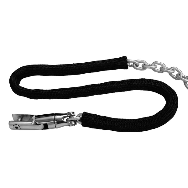 Chain Sock Black Designed To Protect Vessels Winch And Dampen Chain Noise Suits 8m x 6mm Short Link