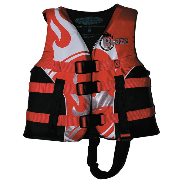 Essential Blaze L50 Junior 6 Ski Vest Red