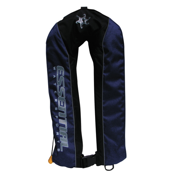 Essential Deluxe Automatic Inflatable Jacket Navy Approved to AS 4758-1, Level 150
