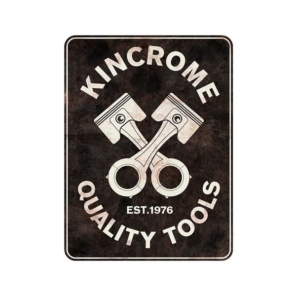 Tin Sign 'Pistons'