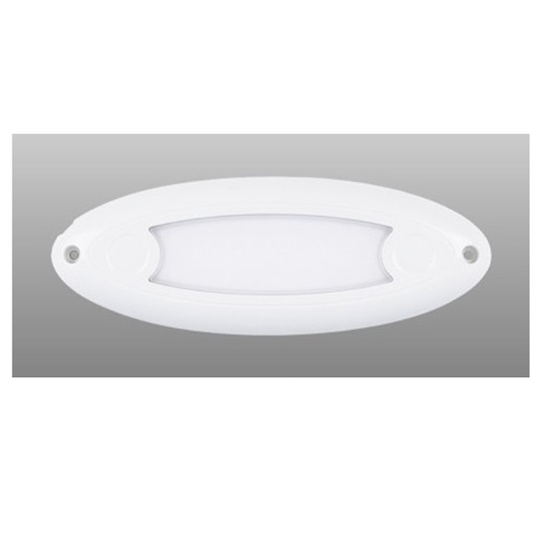 LED Exterior Interior LED Lamp With Switch Oval 166mm