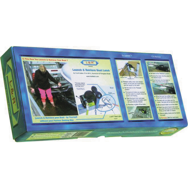 Release And Retrieve Heavy Duty Boat Latch Kit To Suit Fibreglass Boats