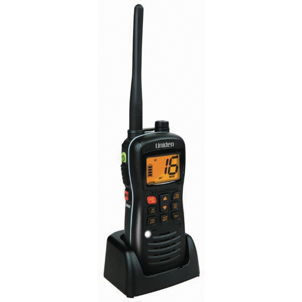 Uniden 5 Watt Hand Held Waterproof VHF Radio