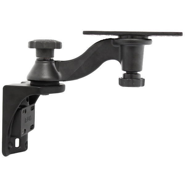 RAM Mount Single 152mm Swing Arm With 158mm x 50mm Rectangle Base And Vertical Mounting Base