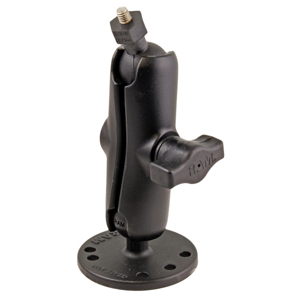 RAM Flat Surface Mount with 1" Ball (25mm) And Head Bolt For Raymarine Dragonfly 4, 5 7 & WiFish Devices