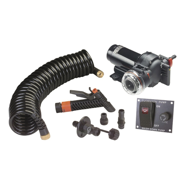Johnson Aqua Jet 12 volt 20 l/min (5.2 GPM) Wash Down Kit
