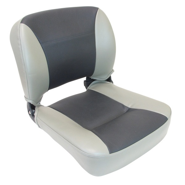 Deluxe Heavy Duty Upholstered Folding Seat With Aluminium Hinges