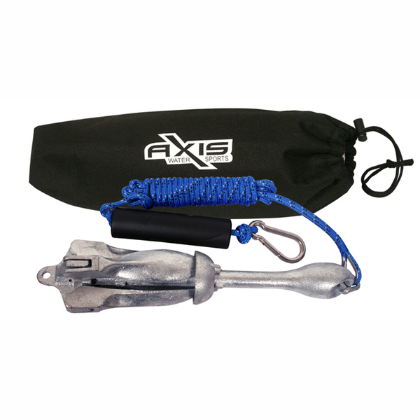Complete PWC Anchor Kit Including 1.5KG Anchor, Rope, Float And Bag