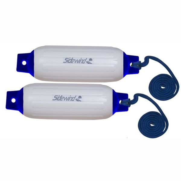 Sidewind Fenders Twin Pack With Lanyards 20" x 5.5"