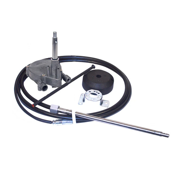Complete Steering Kit Includes 13' Cable Helm Bezel And Mounting Bolts